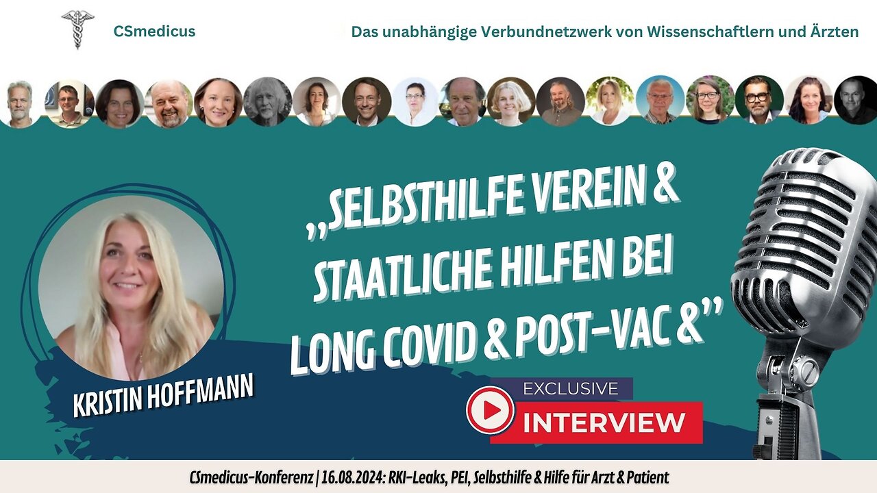 Kristin Hoffmann | „Selbsthilfe Verein & staatliche Hilfen bei Long COVID & Post-Vac“