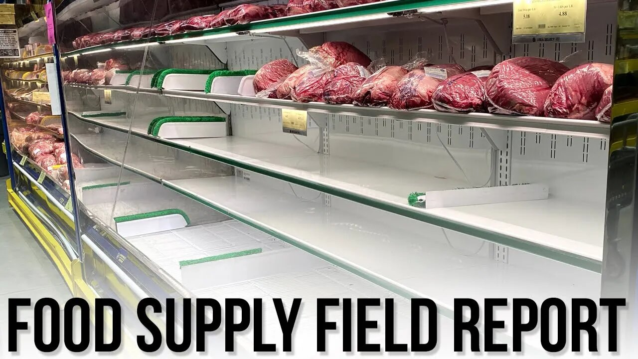 Food Supply Field Report - Meat Shortages and Dwindling Supplies