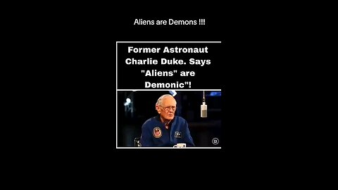 Aliens are Demonic