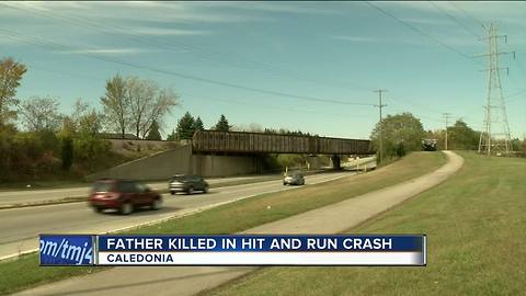 Cyclist riding with son killed in hit-and-run in Racine County