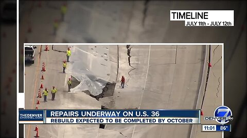 US 36 project moves into rebuild phase after collapse