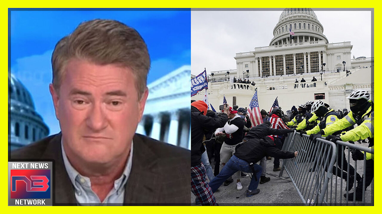 MSNBC Host LOSES It While Discussing Capitol Hill Chaos