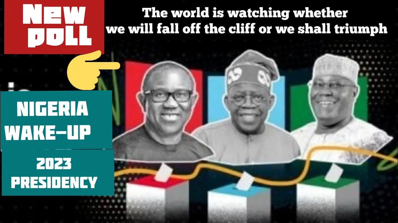 New Poll The world is watching whether we will fall off the cliff or we shall triumph..