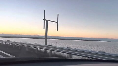 Crossing the Bridge from Astoria to Warrenton with a Flyover