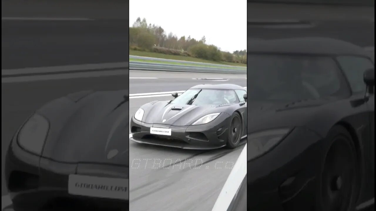 🔥Bugatti Veyron Vitesse and Porsche 918 Spyder dominated by Koenigsegg Agera R🔥#koenigsegg #agera #b