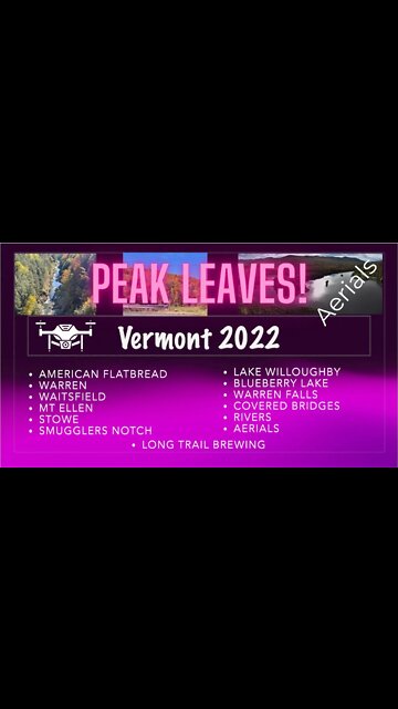 Peak leaves VERMONT