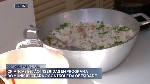 Coronel Fabriciano: Crianças estão Inseridas em Programa do Município para o Controle da Obesidade.