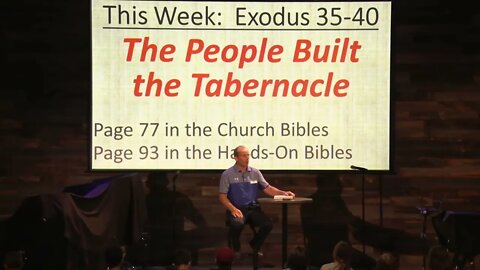 The People Built the Tabernacle: Exodus 35-40