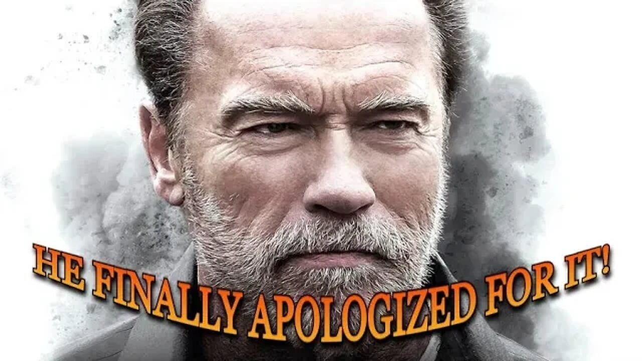 Arnold Schwarzenegger apologizes for "Screw your freedom" comment.