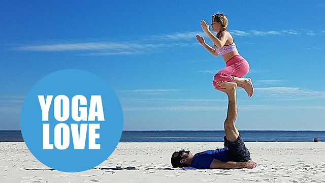 Meet the deafblind man who connects with his hearing wife through YOGA