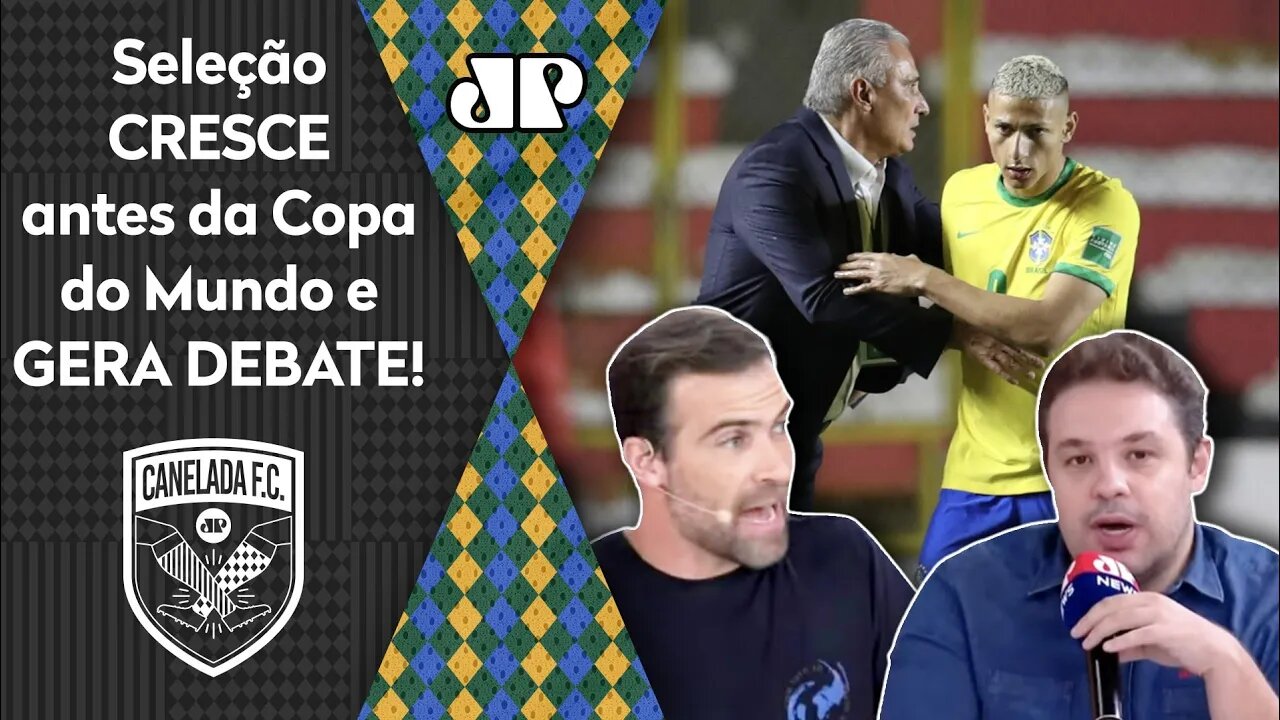 "NÃO É OPINIÃO! É FATO! O Tite..." OLHA esse BAITA DEBATE sobre a Seleção em EVOLUÇÃO antes da Copa!