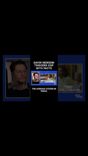 Gavin Newsom Triggers Republicans on "Democrat Crime" #shorts