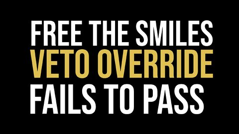 SB 173 Free The Smiles Veto Override Fails in NC Senate