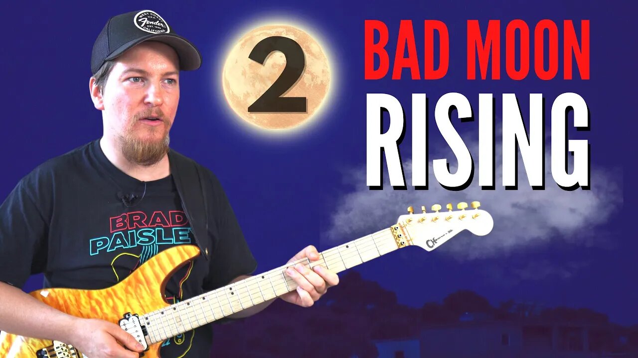 BAD MOON RISING Teil 2: Mit Double Stops Gitarrensolo improvisieren