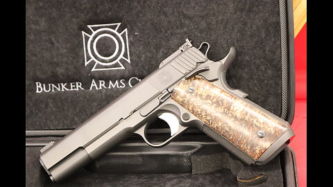 Brandan Bunker -- Bunker Arms Custom -- Serial #3 45 ACP 1911