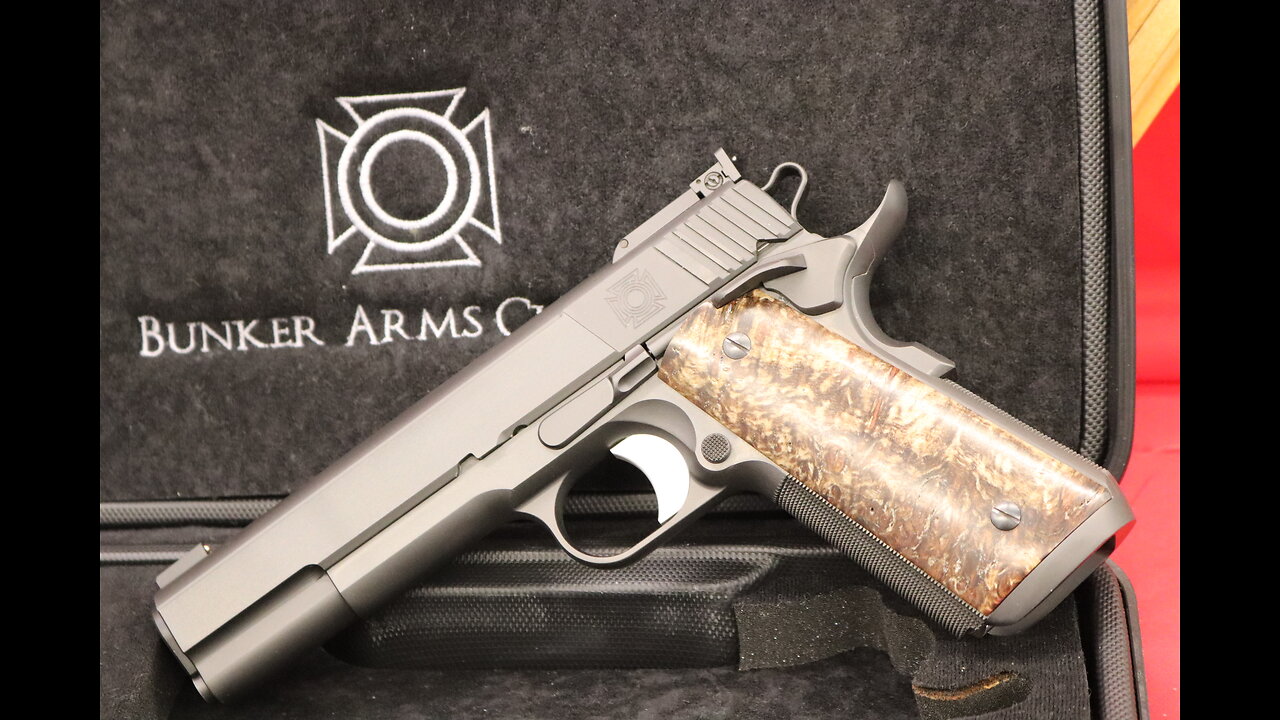 Brandan Bunker -- Bunker Arms Custom -- Serial #3 45 ACP 1911