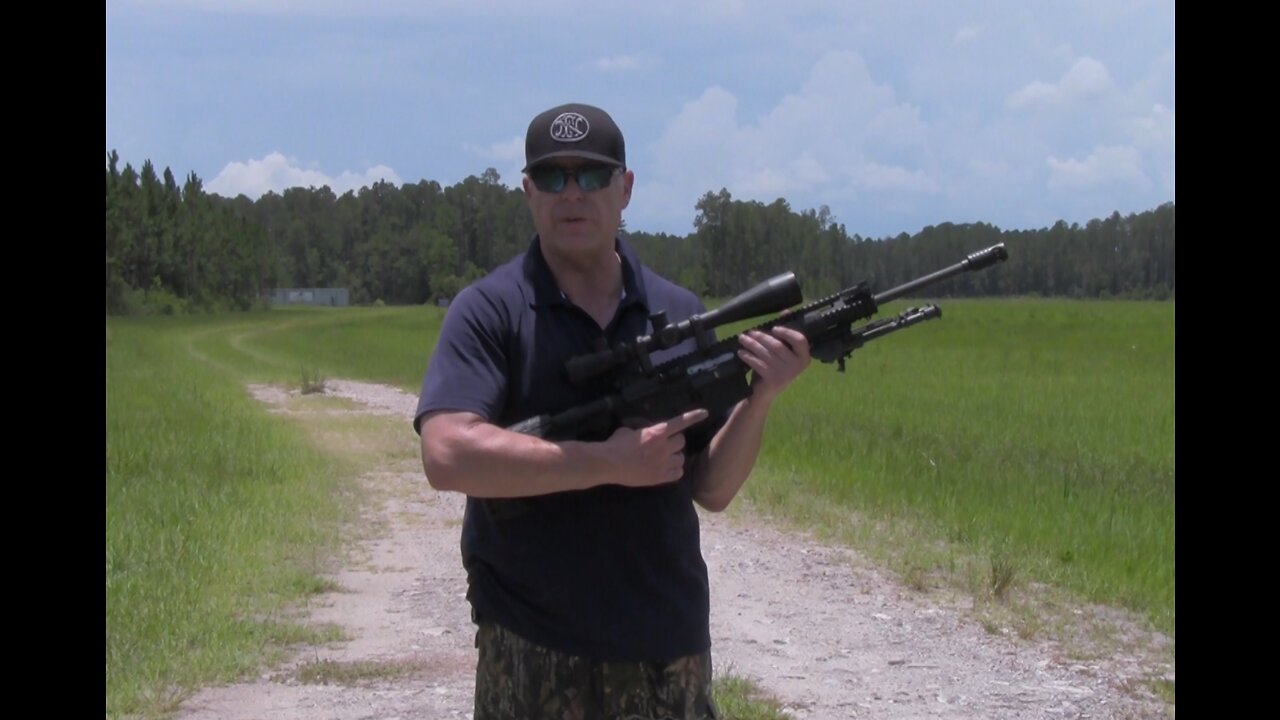 DPMS LR308 at 500 Yards Using El-Cheapo Osprey 10-40x56 Scope