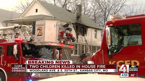 Two children dead in KCMO house fire