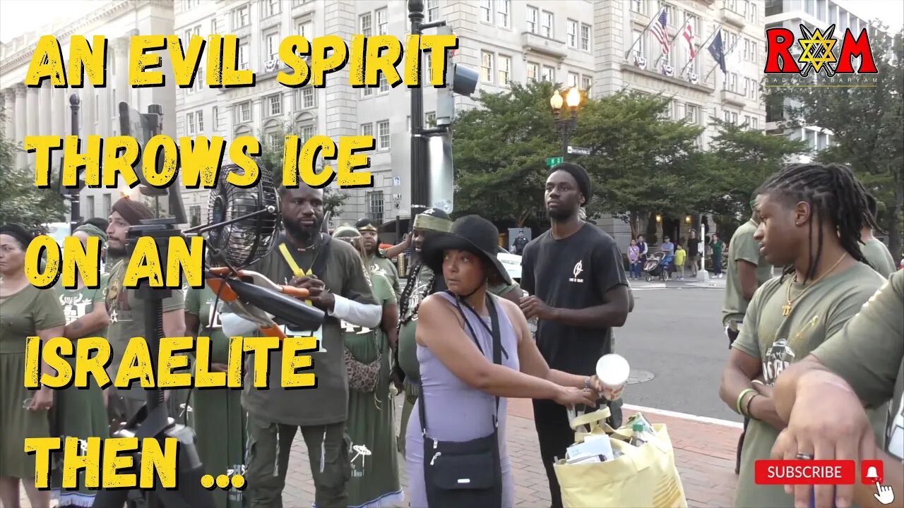 AN #EVIL SPIRIT THROWS ICE ON #ISRAELITE THEN THIS HAPPENS…