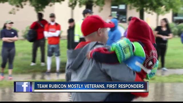 Boise veteran joins volunteer force in Houston