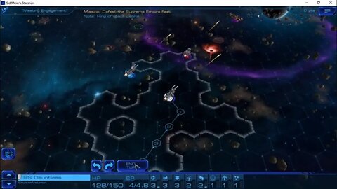 Sid Meier's Starships; faction, Superduper; lead, Khativa; map, small; difficulty, hard; part 2.