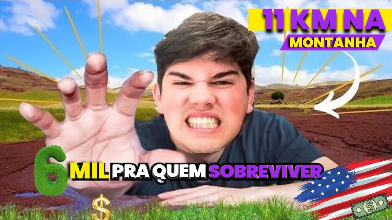 3HORAS NA MONTANHA MAIS DESAFIADORA E EU QUASE MORRI NESSA SOBREVIVENCIA EXTREMA