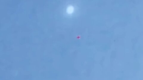 very bright Objects descending intercepted