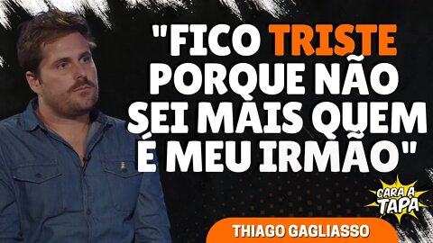 THIAGO FAZ PEDIDO A BRUNO GAGLIASSO E DIZ QUE GOSTARIA DE FALAR COM O IRMÃO