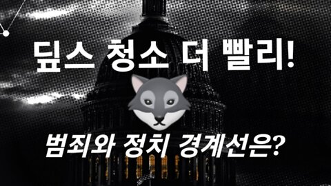 딮스 청소 좀 더 빨리!