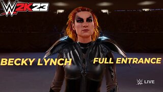 WWE 2k23 Becky Lynch Full Entrance