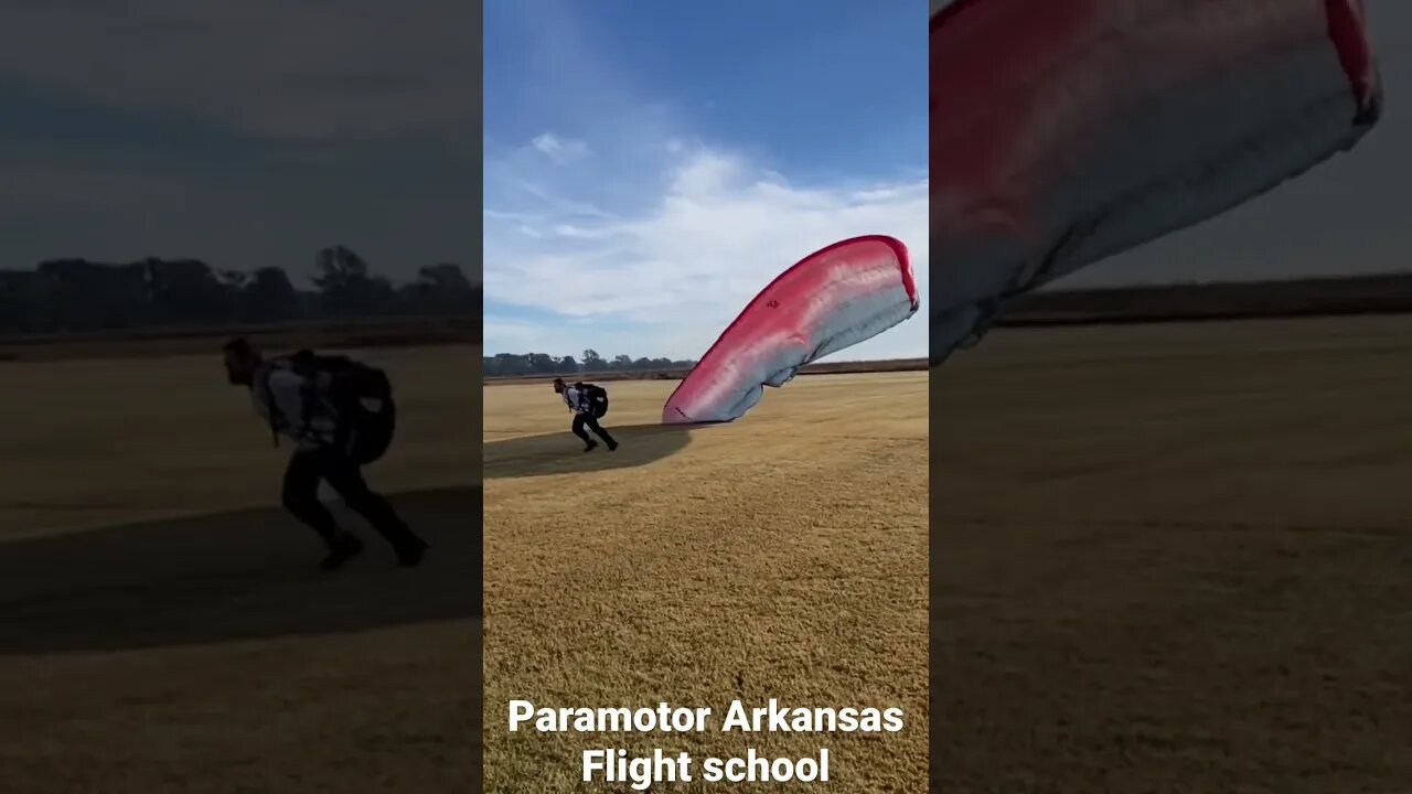 Students learning to ground handle and fly