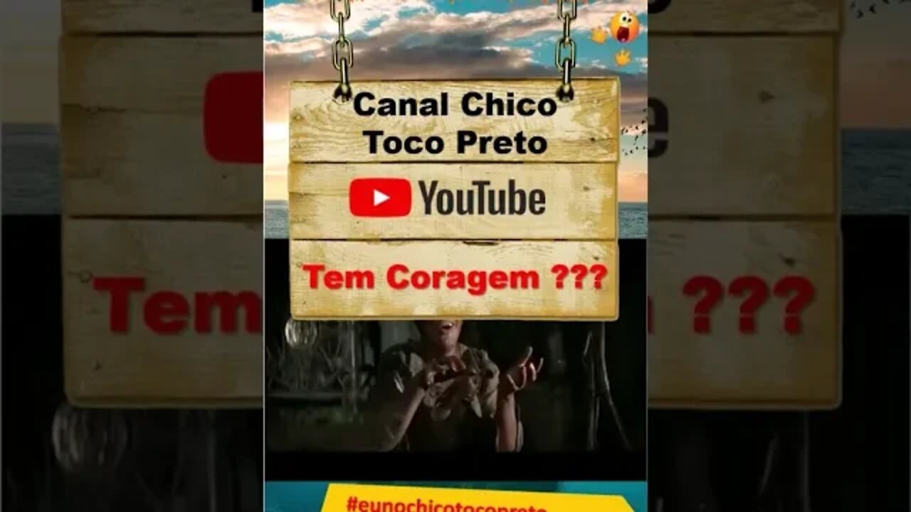 Chico Toco Preto encontra a Ilha da Caveira... Tenho certeza de que isso não vai dar certo..#shorts