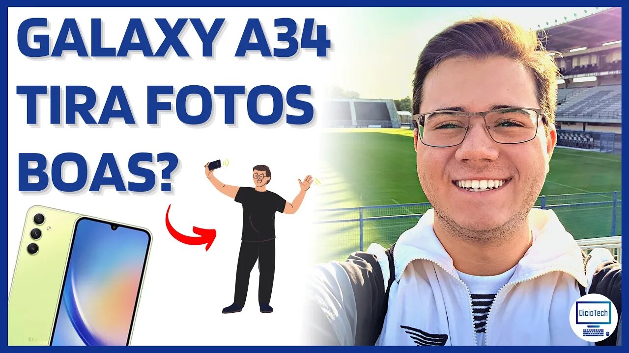 GALAXY A34 TIRA FOTOS BOAS? GRAVA EM 4K? | Teste de Câmeras 📷