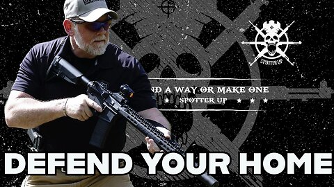 SPOTTER UP Home Defense Rifle with Green Ops Team