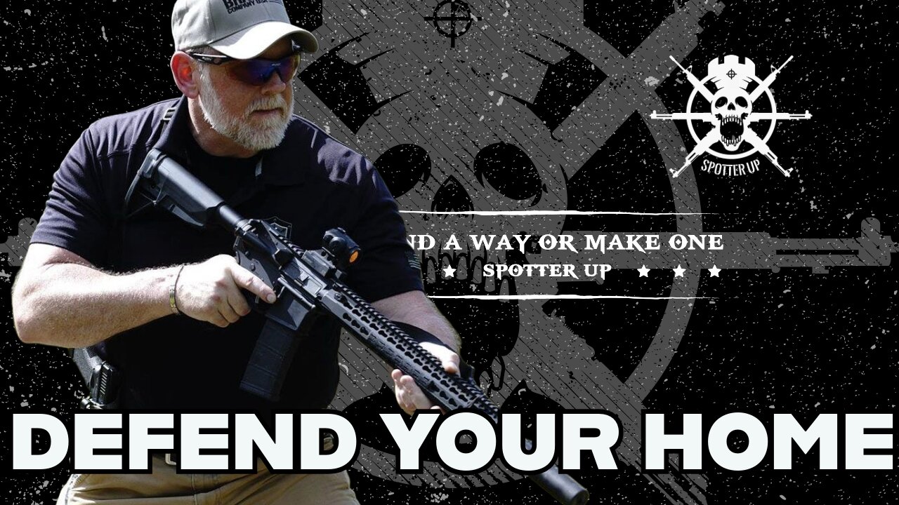 SPOTTER UP Home Defense Rifle with Green Ops Team