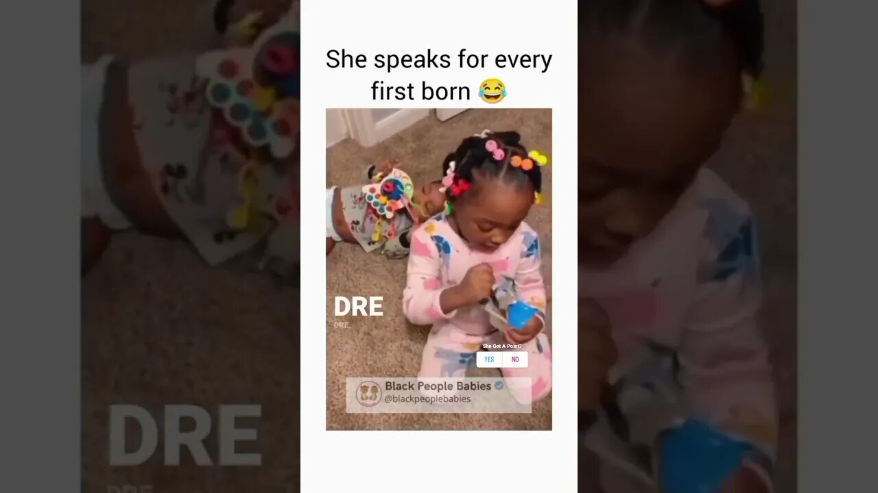 #Repost @blackpeoplebabies ——She's absolutely right ❤️ FOLLOW @blackpeoplebabies