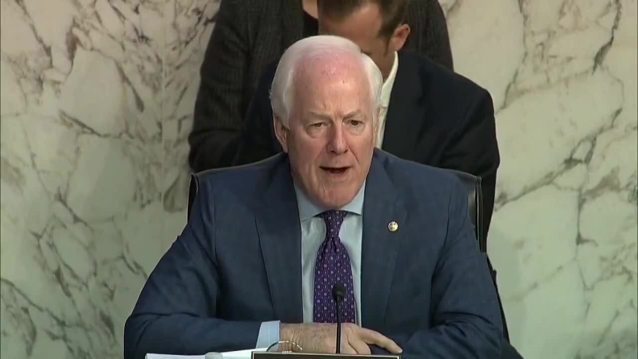 Senator John Cornyn Asks Ketanji Brown Jackson