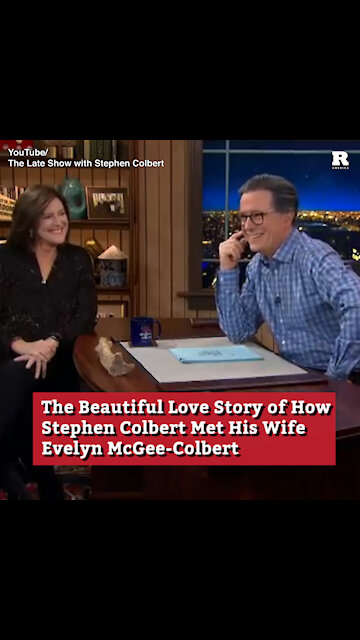 The Beautiful Love Story of How Stephen Colbert Met His Wife Evelyn McGee-Colbert