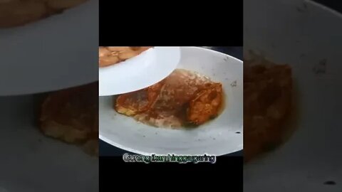 #shorts ikan tenggiri goreng sambal