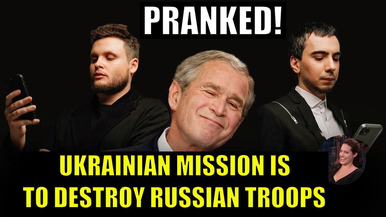 BREAKING! George Bush Pranked By Russians Pretending That They Are Zelensky