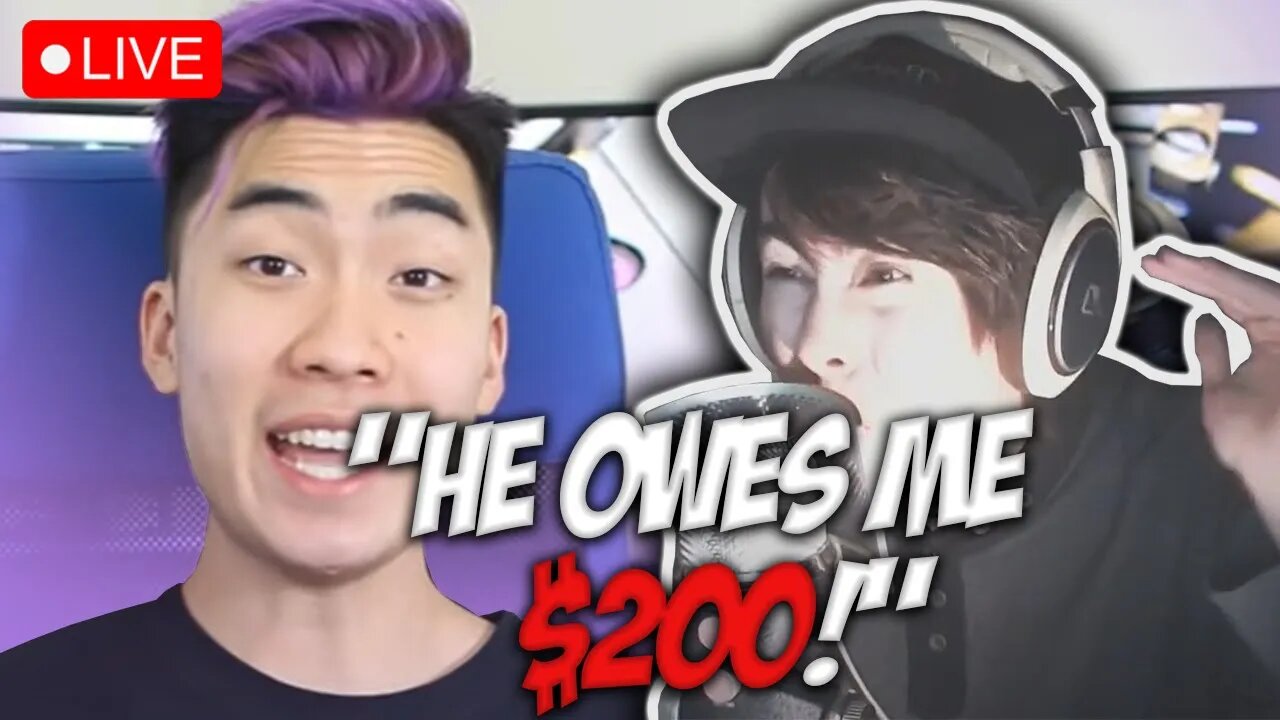 LEAFY CALLS OUT RICEGUM LIVE!