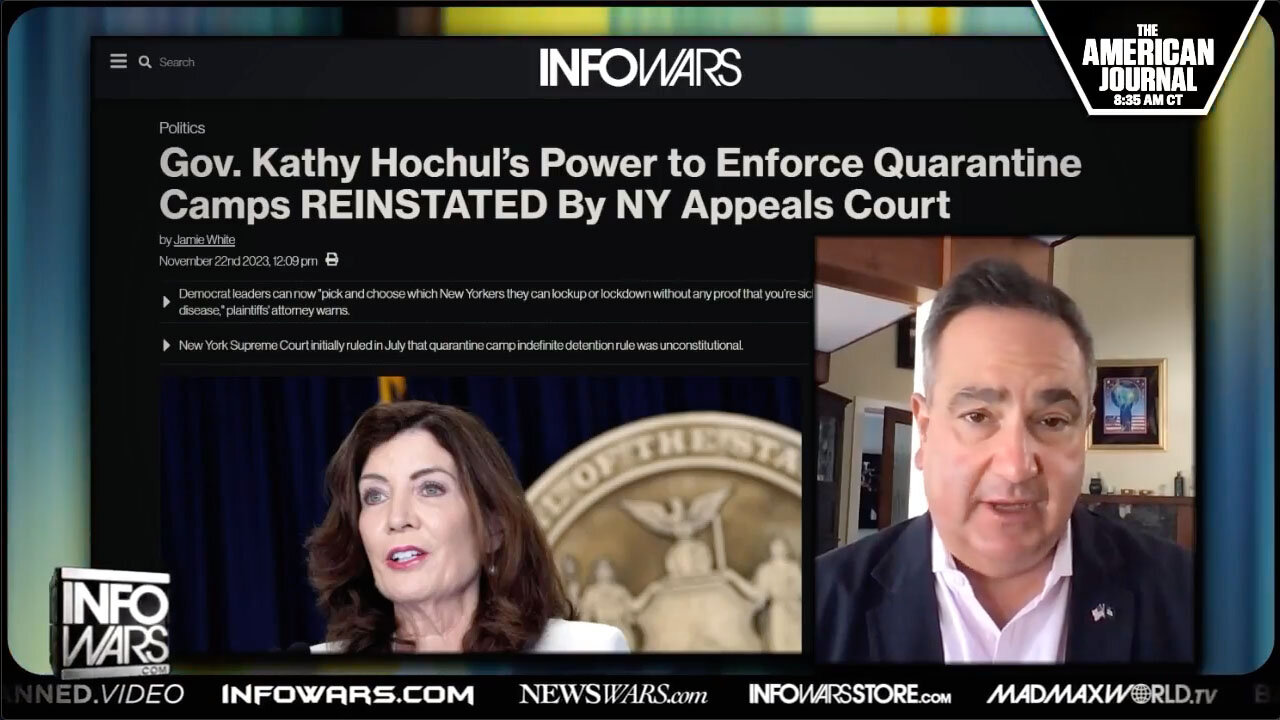 New York State Senator Fights Back Against Quarantine Isolation Rules
