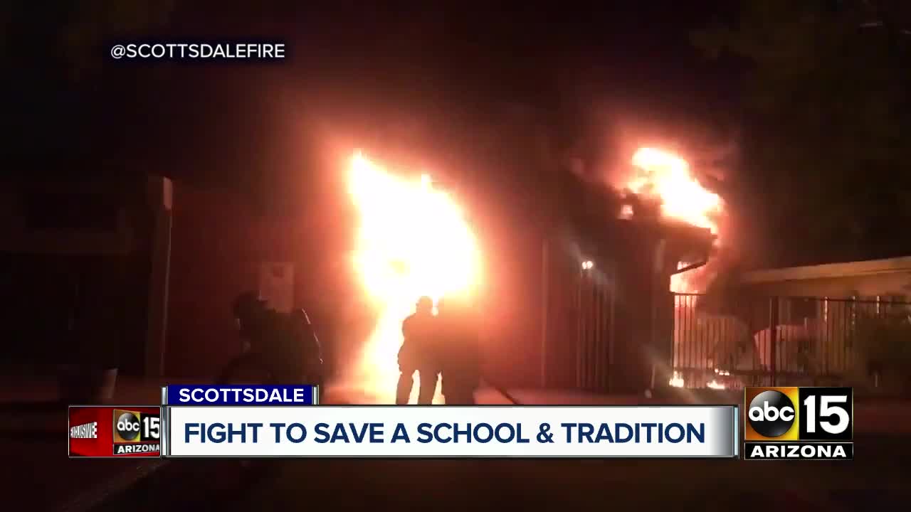 Parents worried fire may mean end of Scottsdale's Navajo Elementary