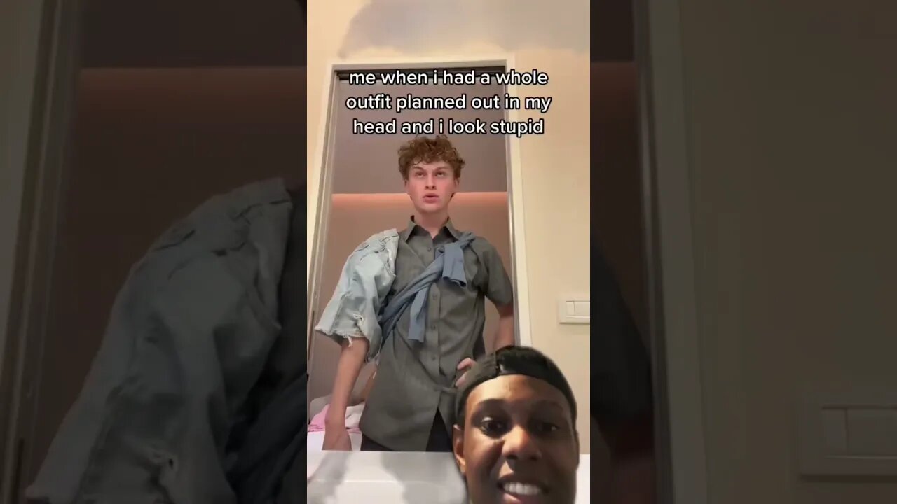 POV: your outfit goes wrong #shorts