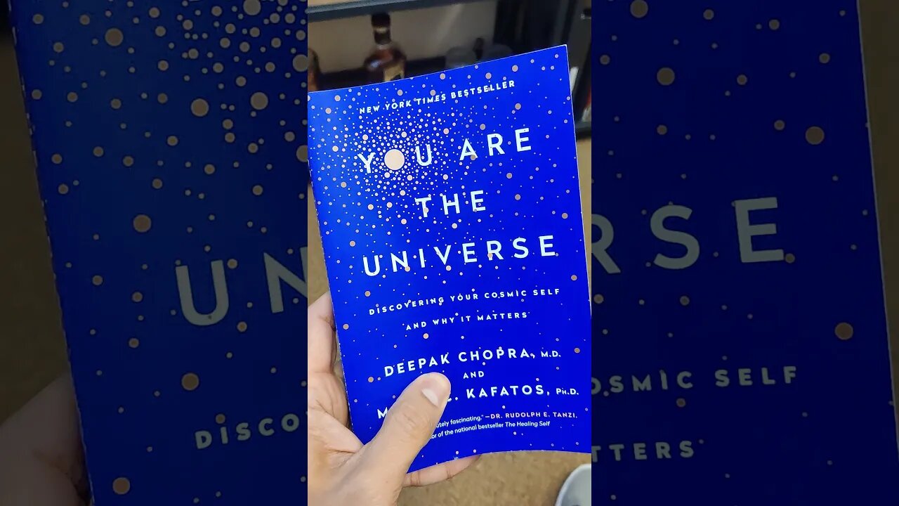 You Are The Universe by Deepak Chopra & Menas Kafatos thanks to the Aaron Rodgers Book Club! #shorts