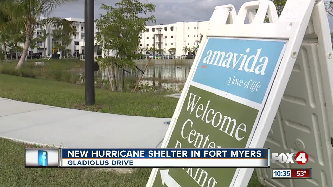 Amavida opens new hurricane shelter in Fort Myers