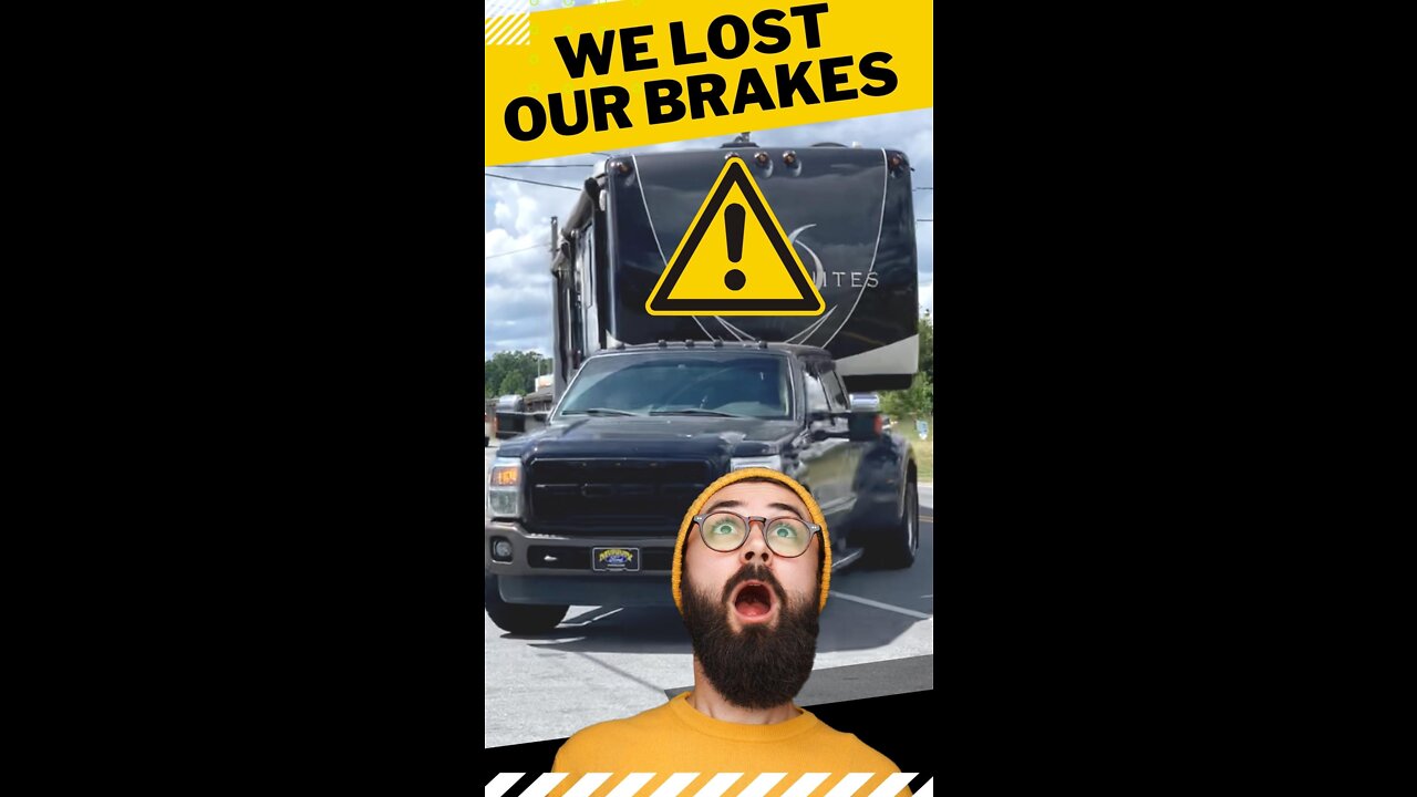 We lost our Brakes!