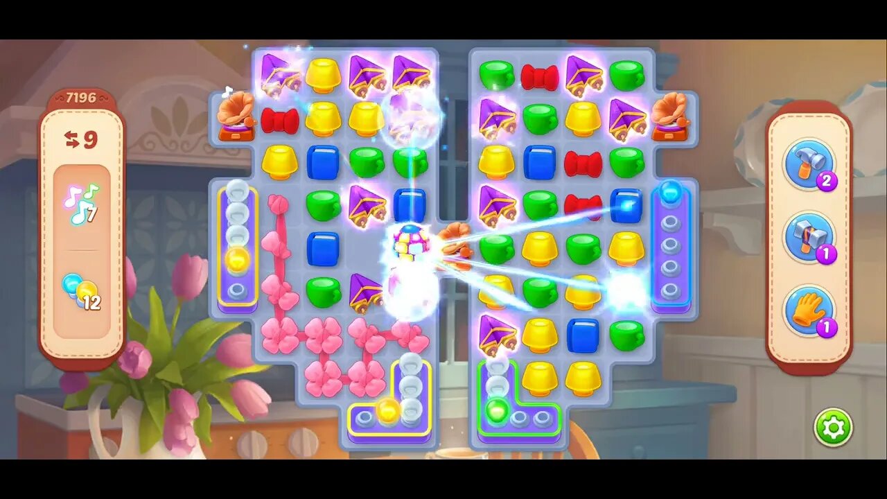 Playrix Homescapes Gameplay Walkthrough Level 7196