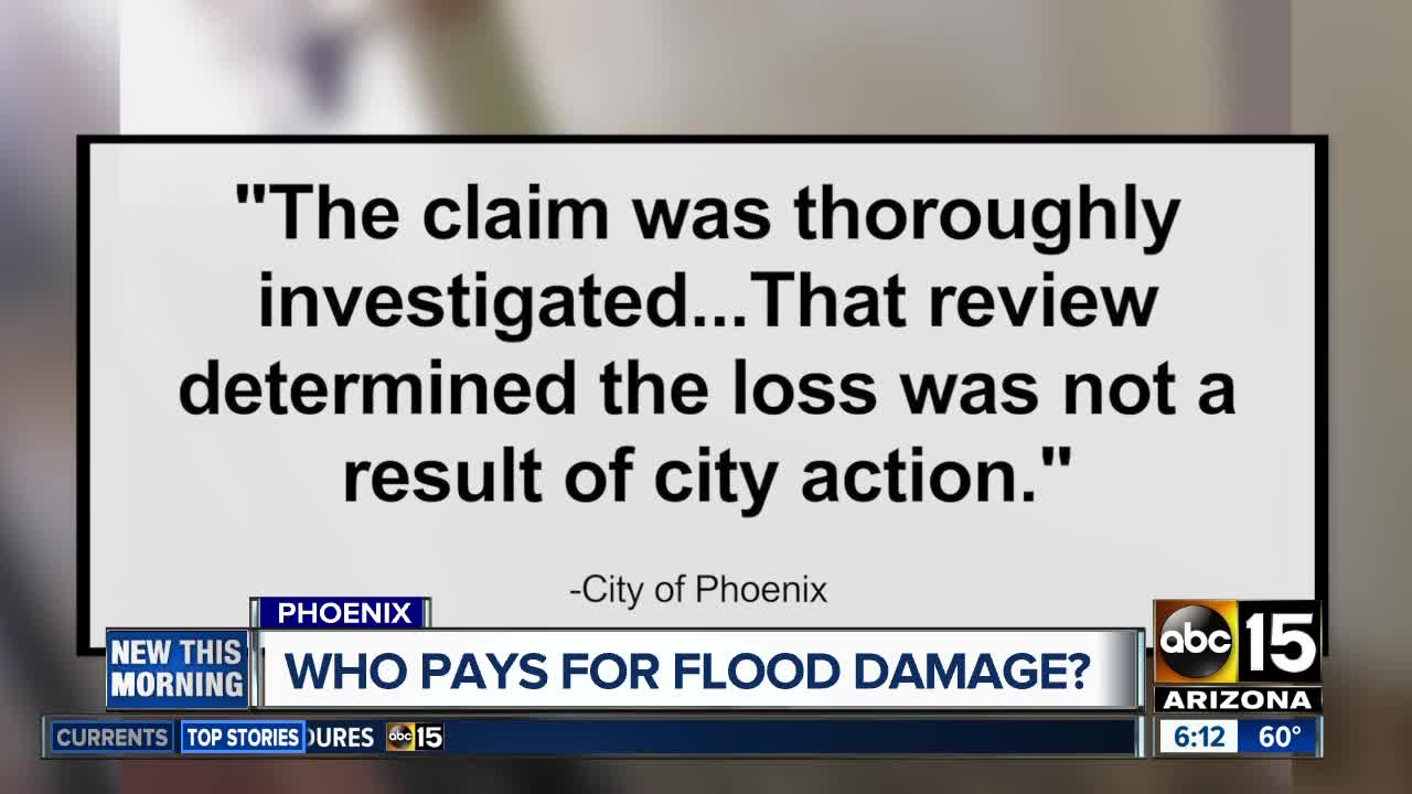 Who pays for flood damage?