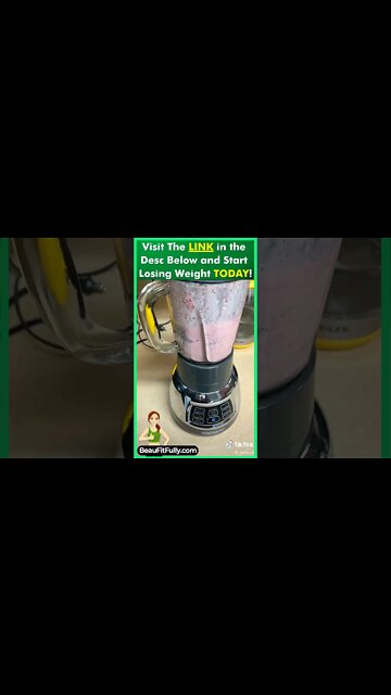 Is Keto Diet Overrated? This Strawberry Smoothie For Weight Loss is Better! #tiktok #drinks #shorts